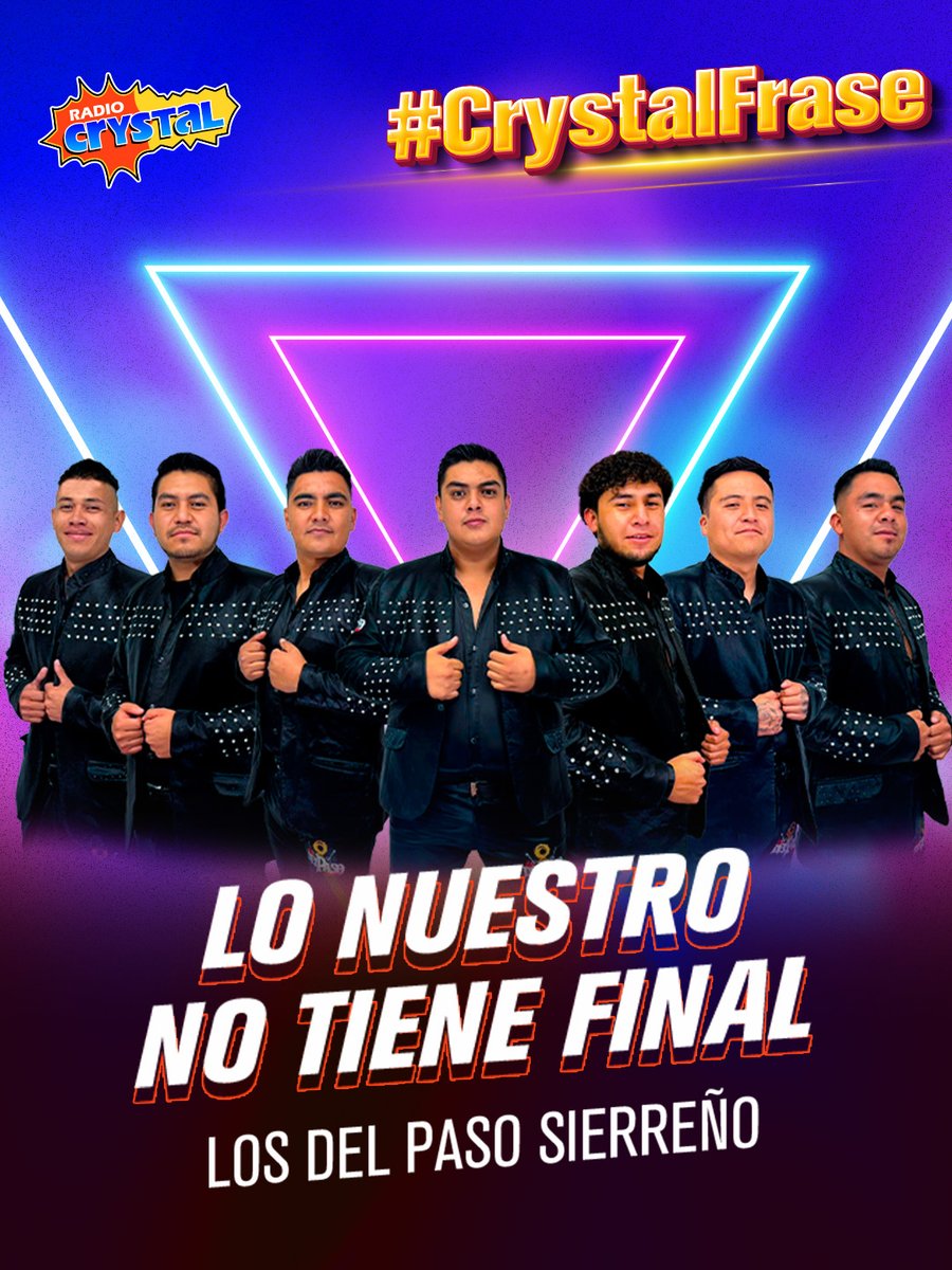 💞✨Hay amores que se sienten eternos desde el inicio… 🥀

En Radio Crystal, cada canción cree en los amores que duran 🎶💖

#RadioCrystal #CrystalFrase #FraseDelDía #LosDelPasoSierreño