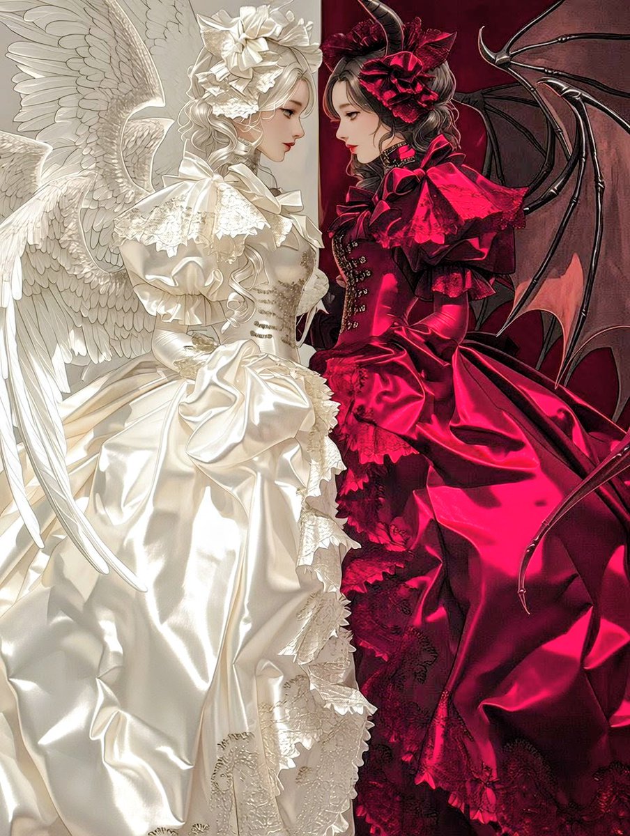 #神さまのわがまま 
#わがままの天使と悪魔
花うさぎさま、
ずれこましたか参加します〜