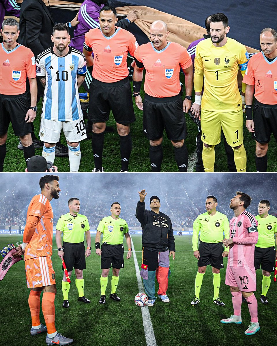 Lionel Messi and Hugo Lloris were the two team captains in the 2022 World Cup Final in Qatar, and yesterday they were captains for LAFC and Inter Miami 😯

Two greats still going strong 👏
