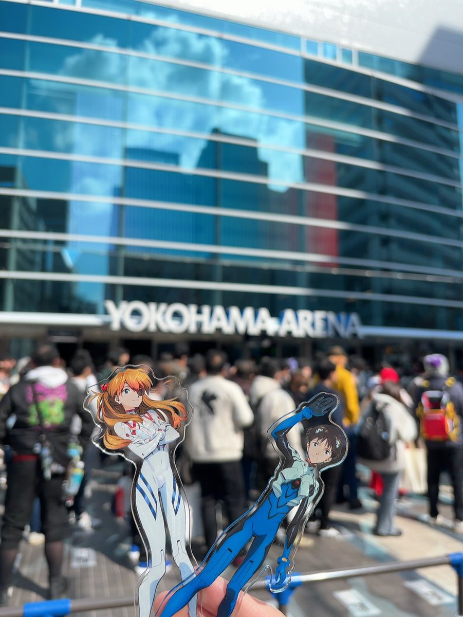 RaitoLas's tweet photo. エヴァ30周年フェス
本当に最高のイベントだった！！
生でキャスト勢揃い見れて本当に幸せ
エヴァの全てが最高だし公式に本当に感謝
シンジとアスカを無限に推し続けます https://t.co/KX8OyUjpLk