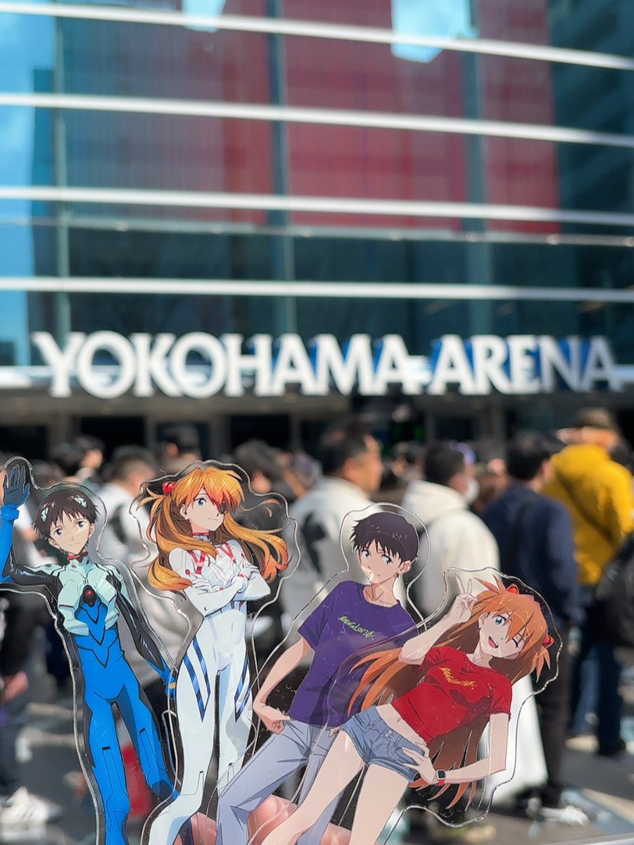 RaitoLas's tweet photo. エヴァ30周年フェス
本当に最高のイベントだった！！
生でキャスト勢揃い見れて本当に幸せ
エヴァの全てが最高だし公式に本当に感謝
シンジとアスカを無限に推し続けます https://t.co/KX8OyUjpLk