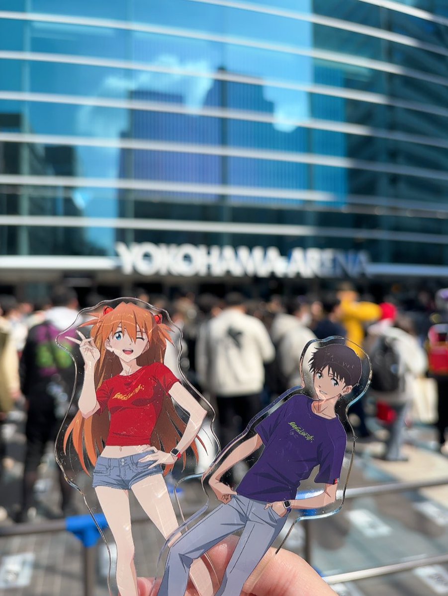 RaitoLas's tweet photo. エヴァ30周年フェス
本当に最高のイベントだった！！
生でキャスト勢揃い見れて本当に幸せ
エヴァの全てが最高だし公式に本当に感謝
シンジとアスカを無限に推し続けます https://t.co/KX8OyUjpLk