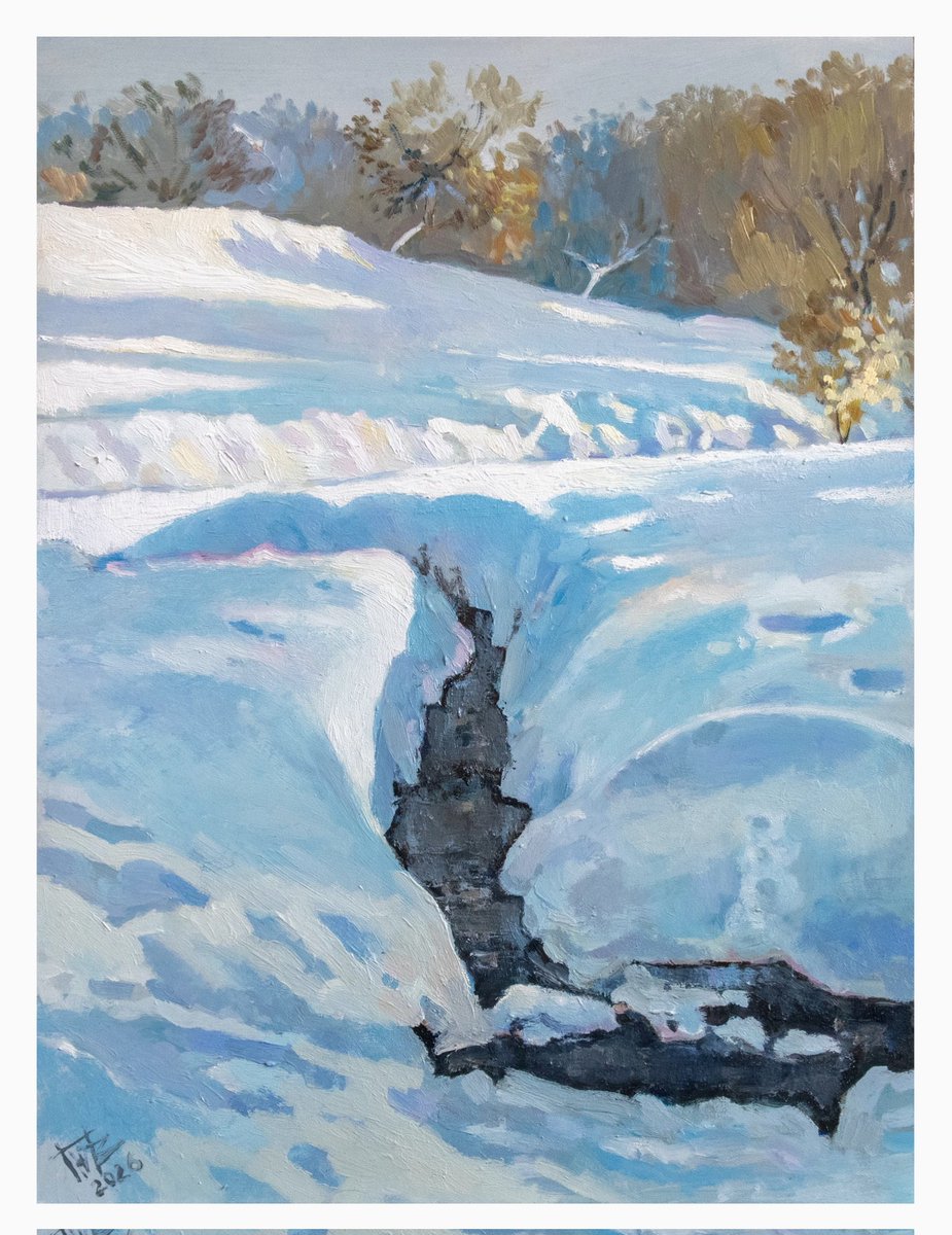 Oil on hardboard 
30x40cm