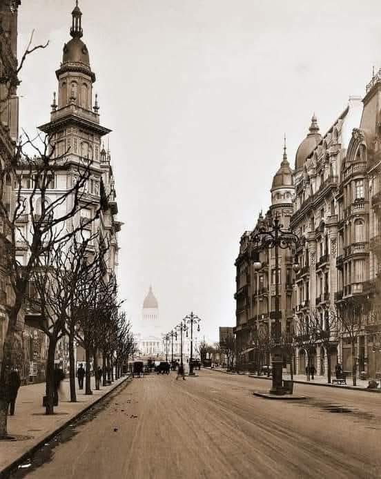 Av de Mayo, década de 1910.