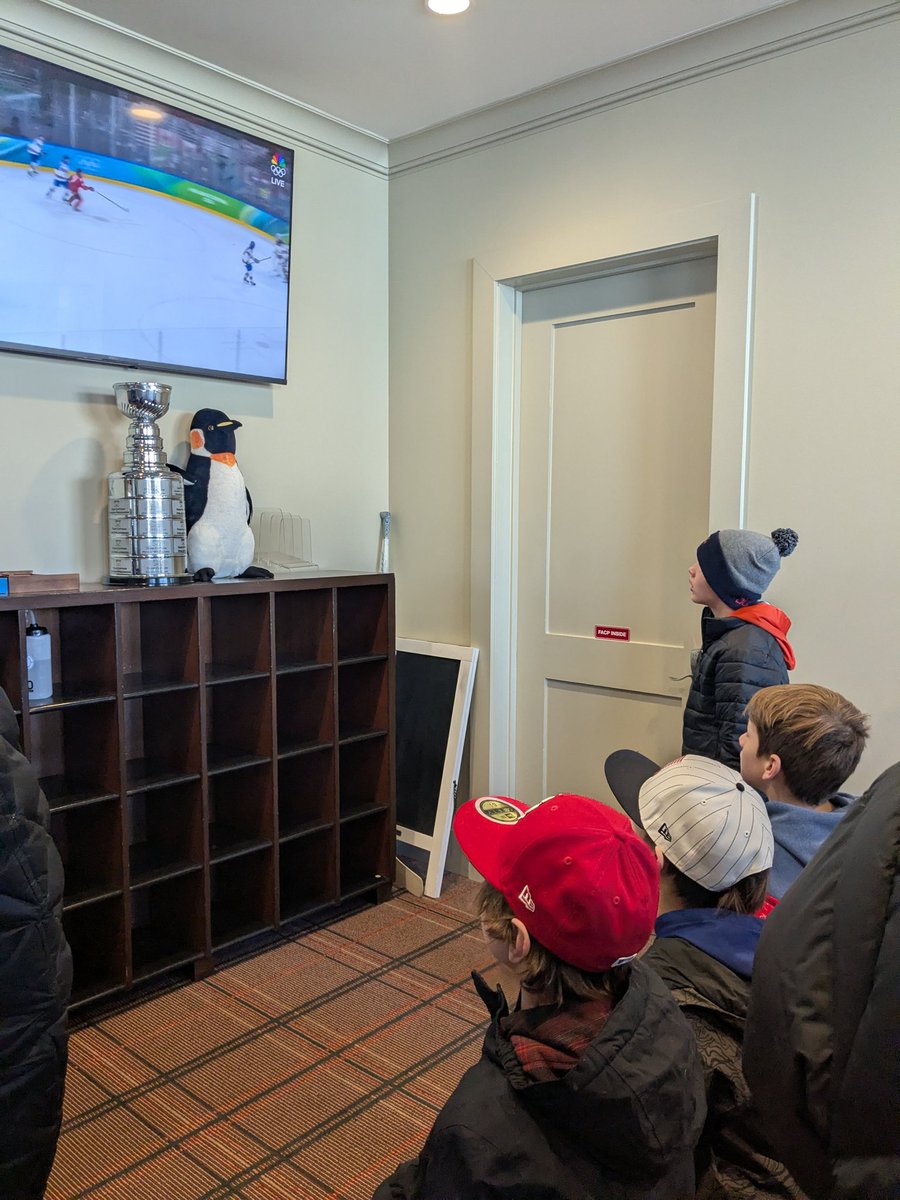 Can't watch your sister play when <a href="/usahockey/">USA Hockey</a> is playing for a Gold Medal! #Olympics2026 #goldmedalgame #kcyha