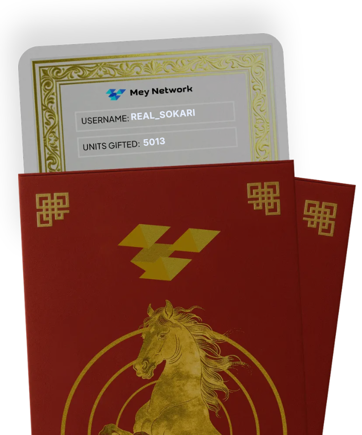 Just claimed my Red Envelope from <a href="/MeyReal_io/">meyreal.io</a> 🧧

This is the time to stack units and climb the leaderboard 

25K jackpot hiding in some envelopes, claim yours now and find out if its yours → 

meyhub.io/?ref=v1svsVLBxE