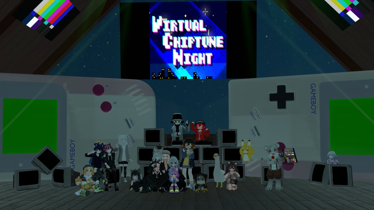 cubgino_vr's tweet photo. VirtualChiptuneNight_10 https://t.co/uSwtAbGCi7