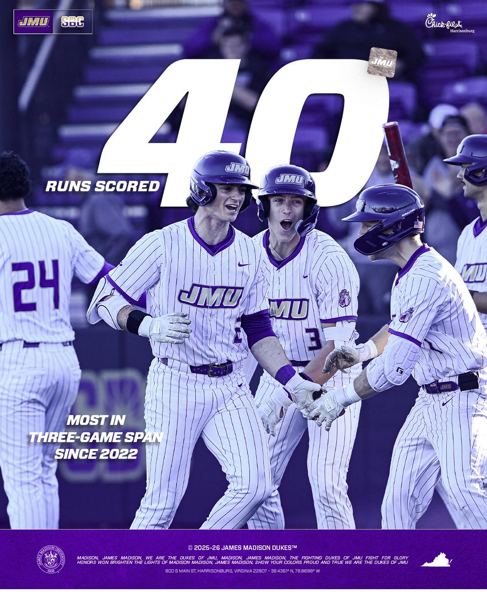 JMU Baseball tweet media