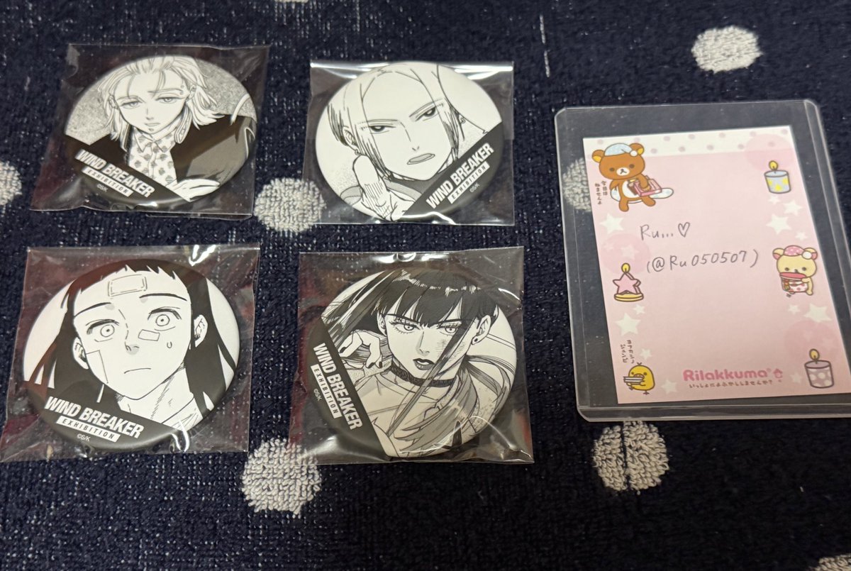譲渡】WIND BREAKER展 ウィンブレ展 ランダム原作コマ缶バッジ