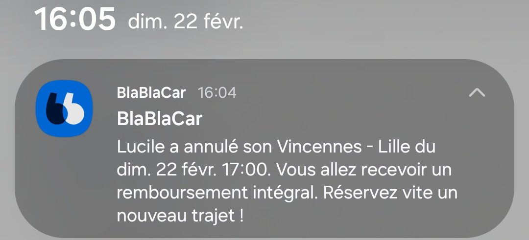 LUCILE VA ****** tema l'heure a laquelle elle annule