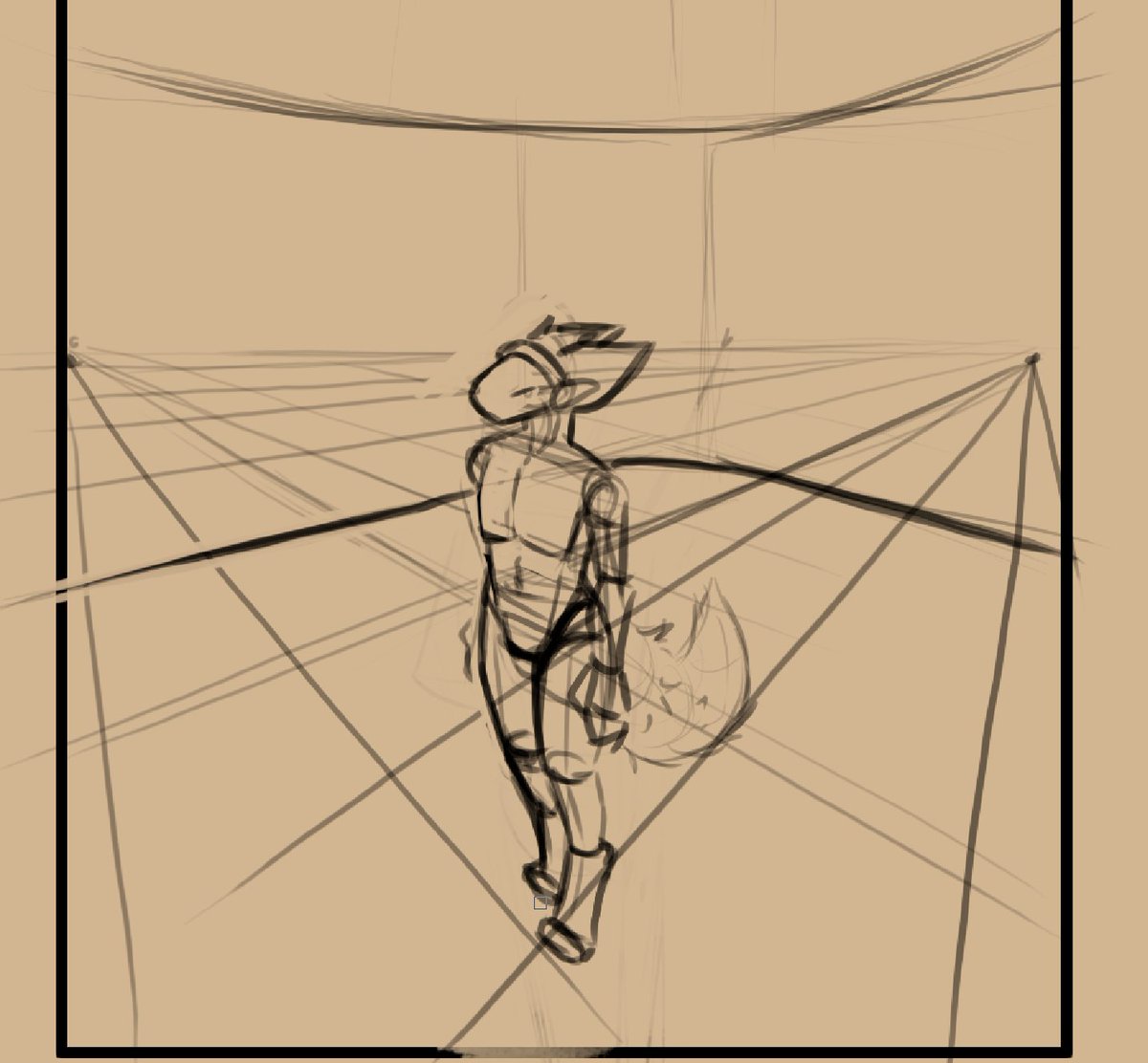 How does one draw in perspective