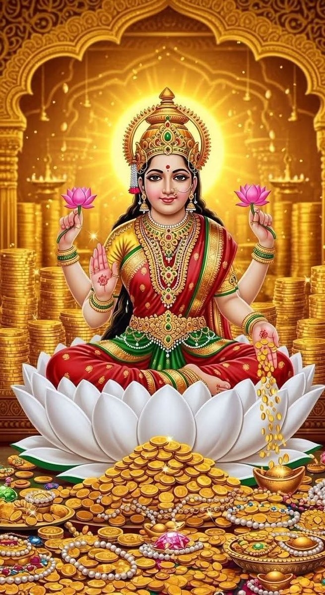 धन एवं समृद्धि की देवी जय श्री लक्ष्मी माता