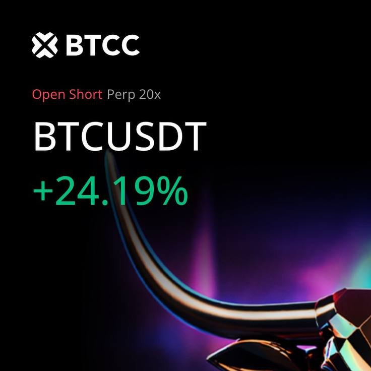 Labeled it “SUPER RISKY.”
Still delivered.
$BTC scalp short → +24.19% on BTCC ✅

This is the level inside my VIP.

Register on BTCC with referral ZRJOU1
and get access to these setups FREE.

Precision > Emotion. Always. 💎