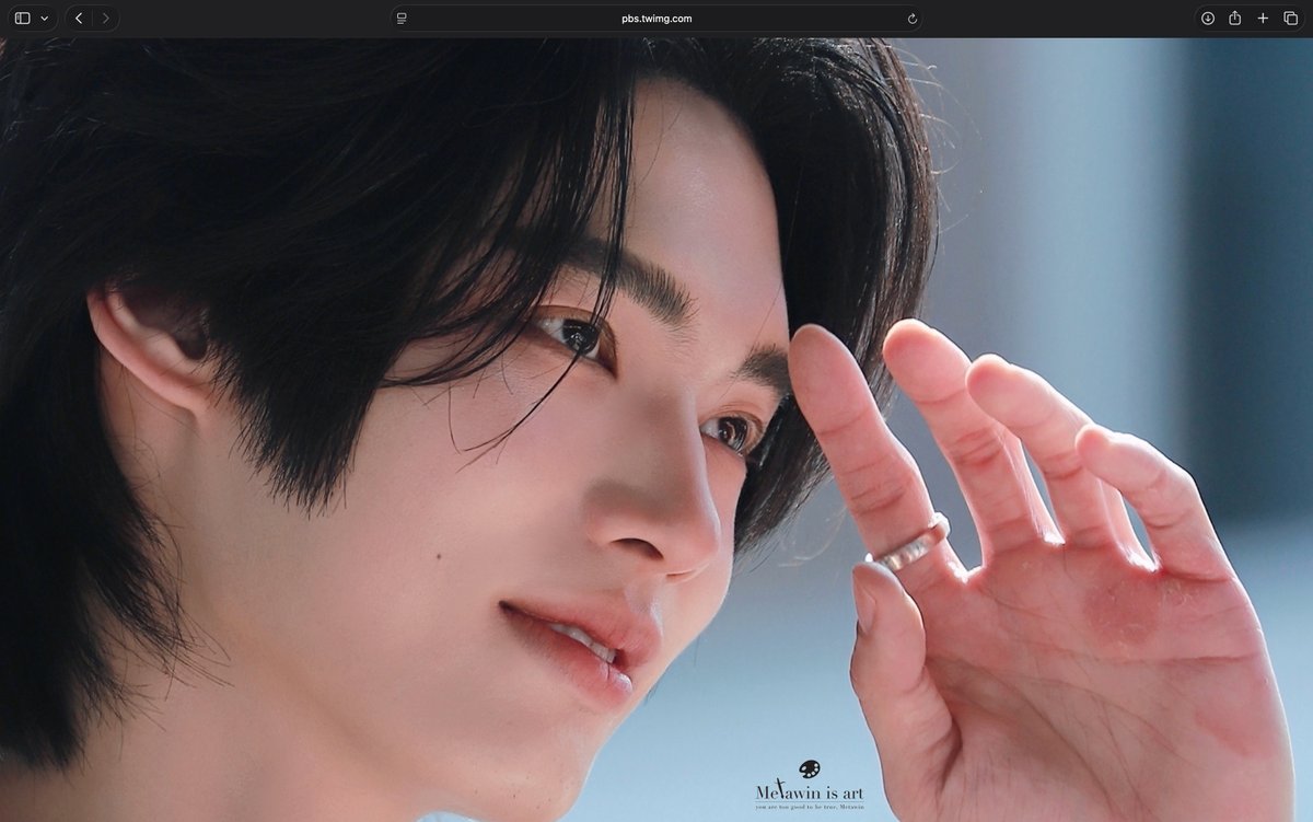 Metawin_is_art's tweet photo. ถ้าคุณเปิดรูปวินเมรูปนี้แบบเต็มจอคอม zoom100%... 🫠🫠 https://t.co/2I0WezV71r