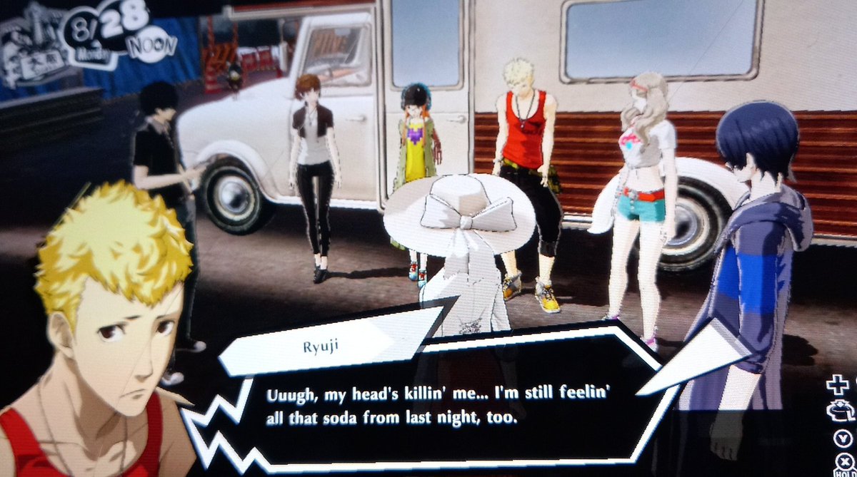 Awakarii's tweet photo. Ryuji, I don't think that's how that works https://t.co/WdUvhoXxZn
