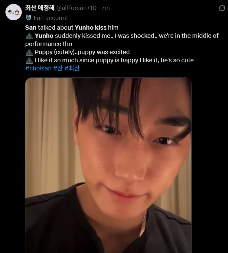yuyunhos's tweet photo. "...my lips just went there on their own" or something between the lines ohhh he's in love with that kitty i rest my case
https://t.co/BQt15RJSDZ