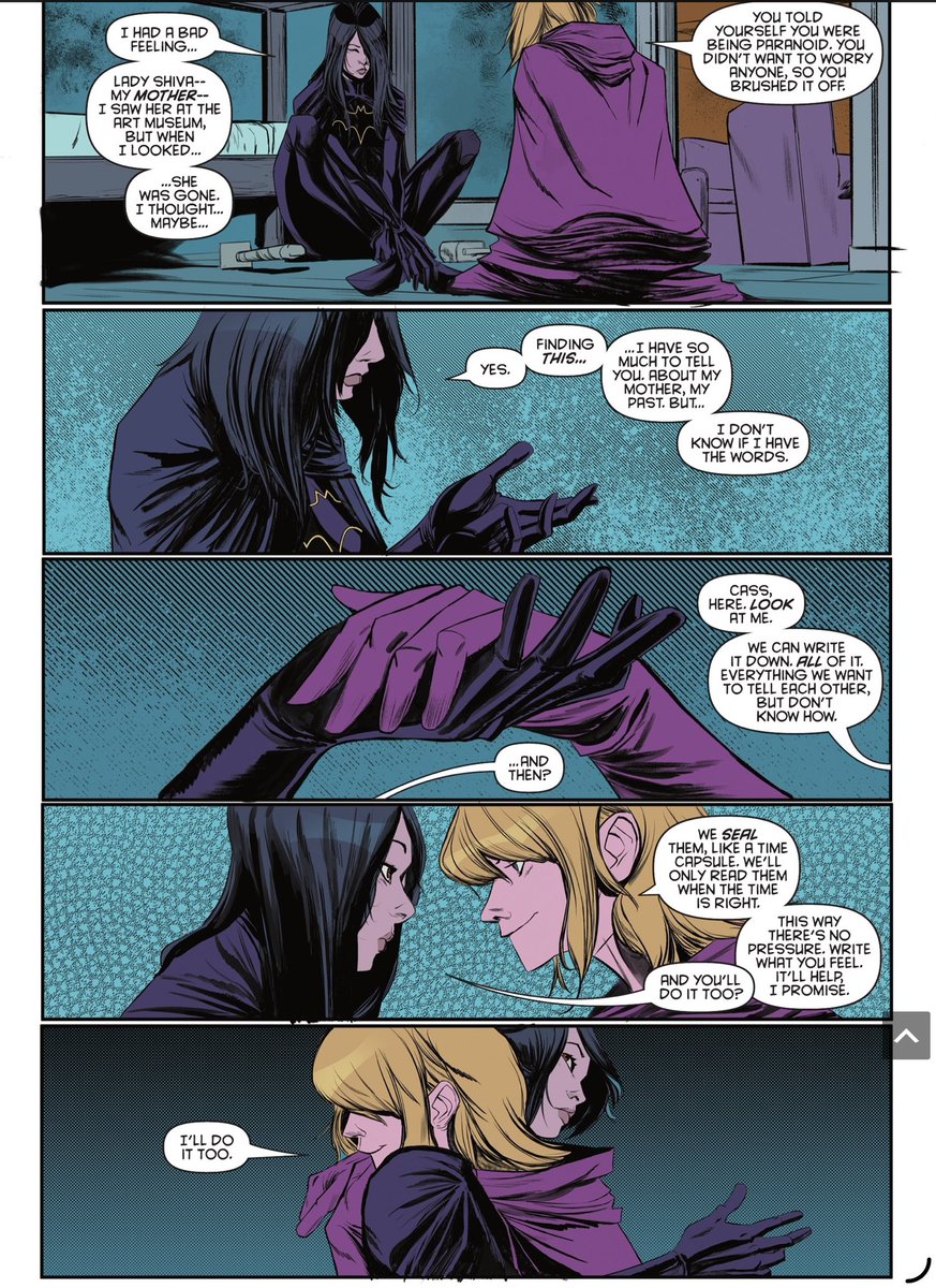 spoilercassie's tweet image. THIS RUN IS PURE QUEERBAIT MAN #dctwt #batgirls