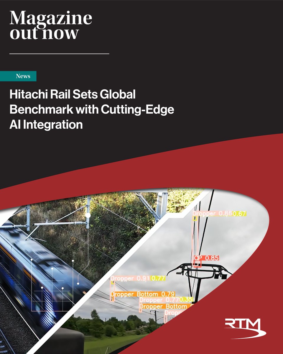 thertmnews's tweet image. 🤖 Hitachi Rail integrates NVIDIA AI for real time rail intelligence.

Edge AI is enabling faster decisions, predictive maintenance, and more reliable rail services.

Read more 👉 mag.railtechnologymagazine.com/issue-148-q4/p…

#RailTech #AIinRail #SmartMobility