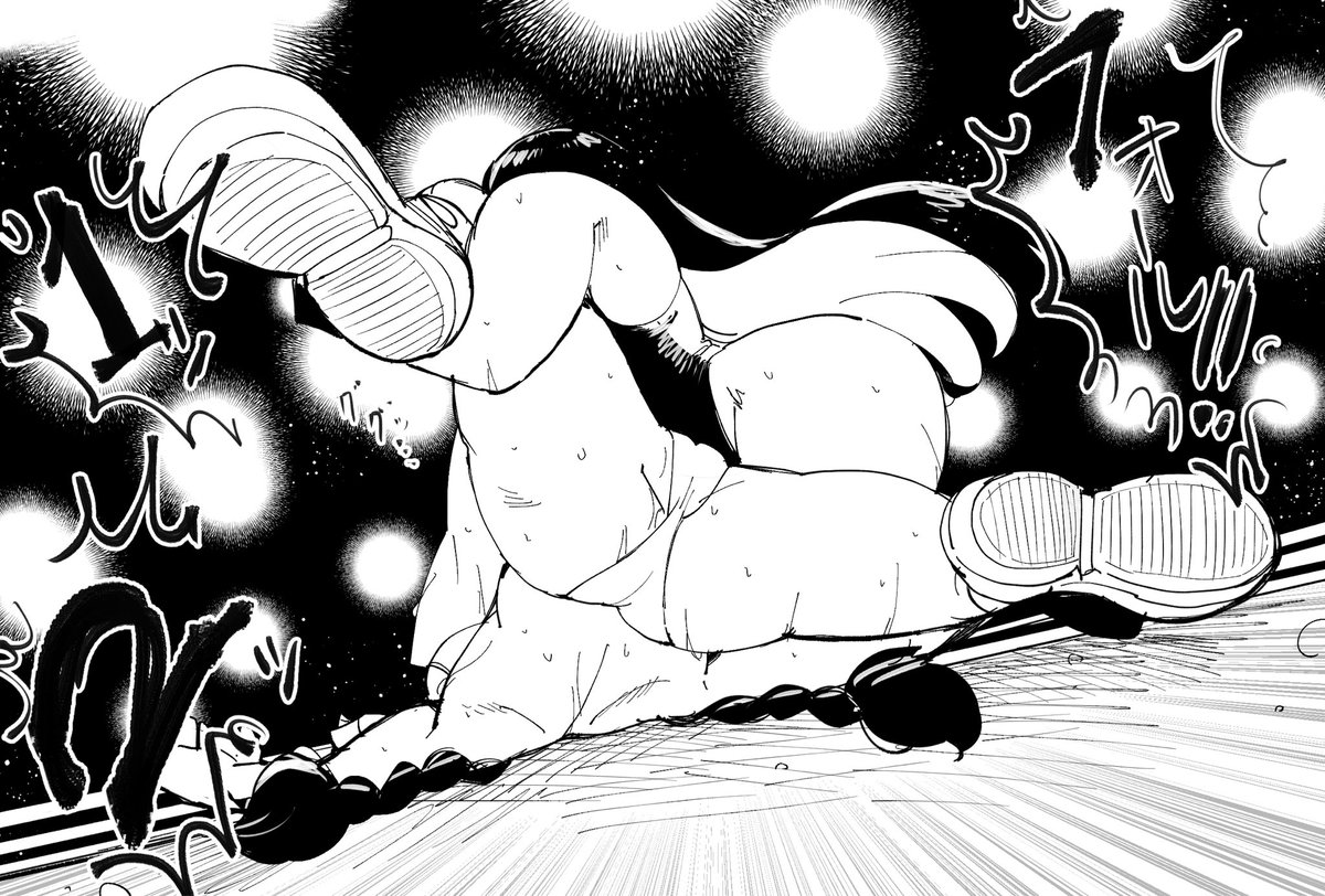 夜上げ
委員長大ピンチのピンフォール