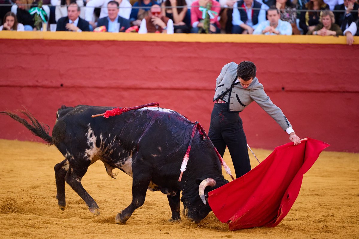 ArenasSNicasio's tweet photo. 🔴 Oreja para Ginés Marín en el 5️⃣ de la tarde 

#Toros26 https://t.co/EutyXf4IJb
