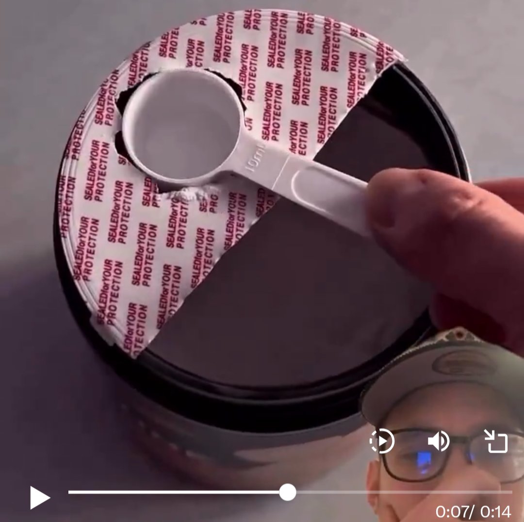 サプリの小さじの置き方賢いなこれ