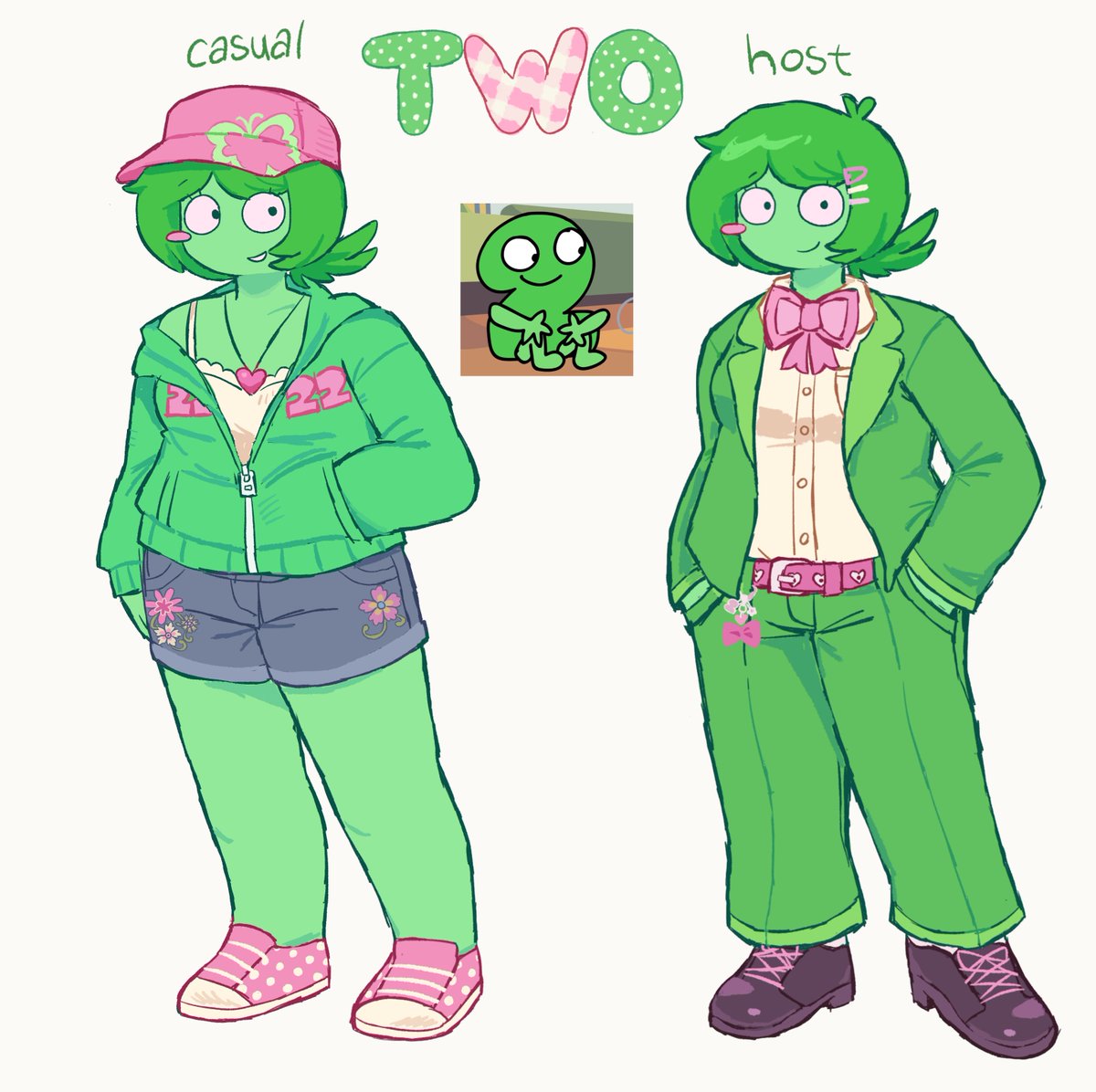 made two a casual outfit