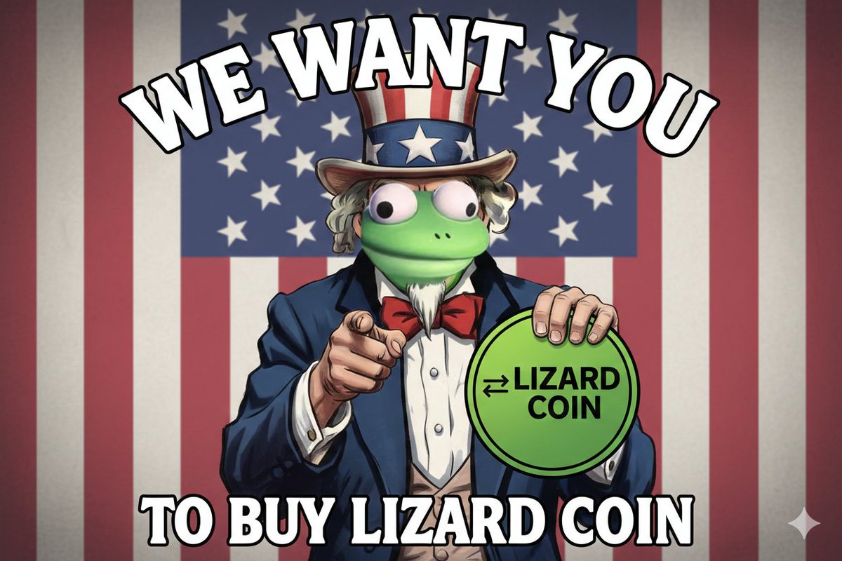 TheLizardCoin's tweet image. $LIZARD is built different. This isn’t a pump-and-dump moment this is a community that adapts, regroups, and strikes back stronger. Every dip is fuel. Every doubter is motivation. The Lizard survives every environment and thrives under pressure. 

Ca: