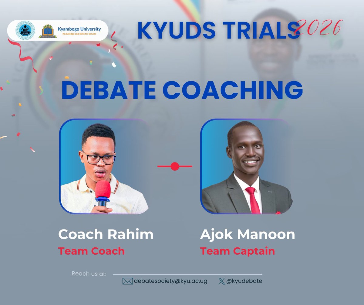 Kyambogo University Debate Society tweet media