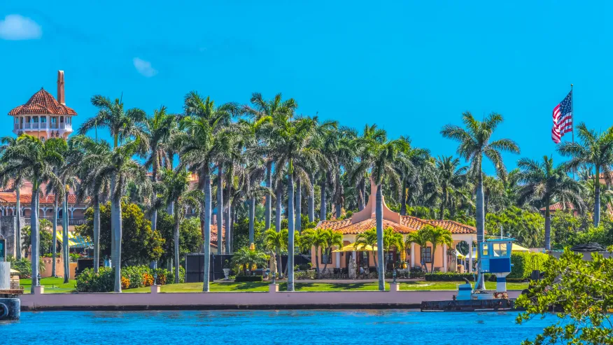 DeItaone's tweet image. ARMED INTRUDER KILLED AT MAR-A-LAGO

An armed man was shot and killed after breaching a secured area at Mar-a-Lago, the property of Donald Trump.

The suspect, a man in his early 20s, entered carrying what appeared to be a shotgun and a fuel can. When ordered to surrender, he