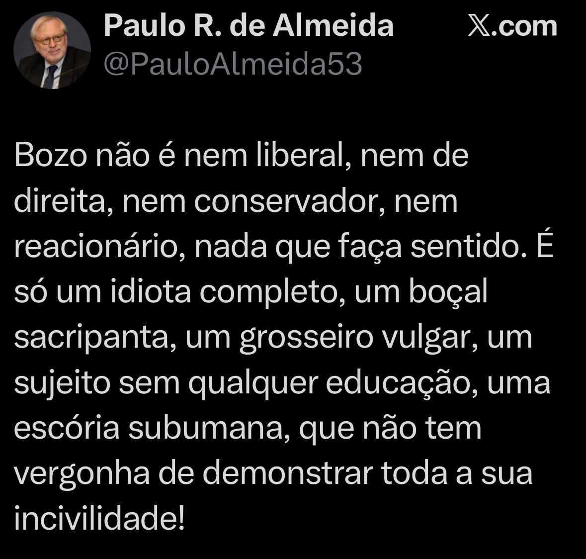 Eu concordo com isso.
Alguém mais?