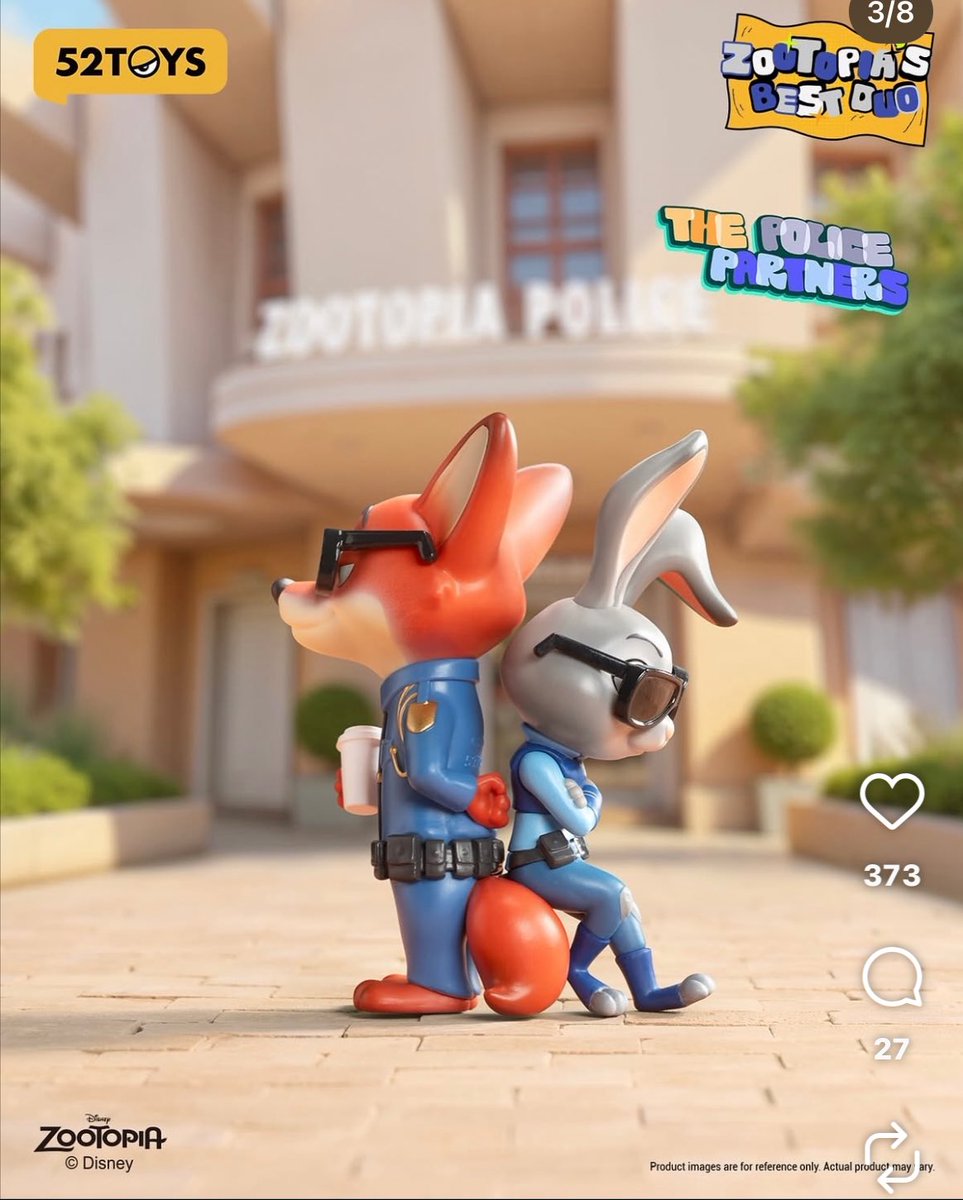 Cheese_1021's tweet photo. 【交換】52TOYS　ディズニー ズートピア　Zootopiais Best Duo ニック ジュディ

譲→⭕️（２個あります）

求→💕

📮郵送交換のみ

難しいとは思いますが、よろしくお願いいたします🙇‍♀️

検索からでもお気軽にお声掛けください。 https://t.co/G2cOY89M6L