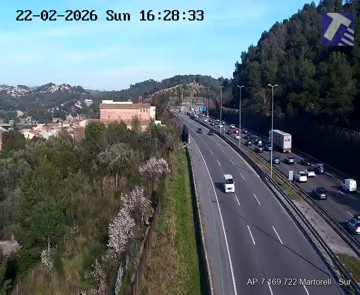 transit's tweet image. ❌ A causa d'un #accident, hi ha un carril tallat a l'AP-7 a Castellbisbal en sentit Girona. 

🔴 4 km de trànsit lent amb aturades des de Martorell.

#SCT