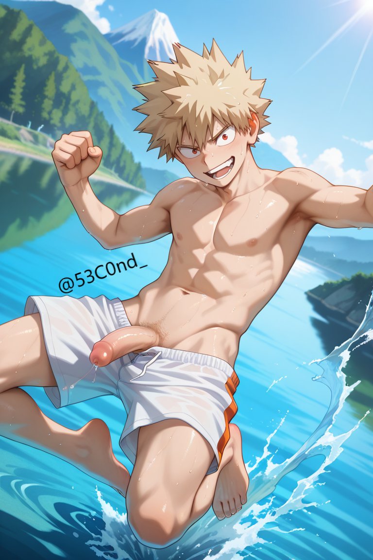 53C0nd_'s tweet photo. Lake Jump

[more on Patre๐n]

#Bakugo #katsukibakugo #MHA #ヒロアカ #僕のヒーローアカデミア https://t.co/Io4CyJpVWP