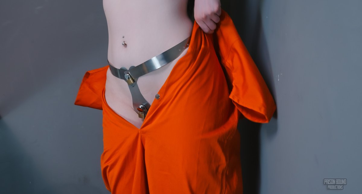 kinkylittlekora's tweet photo. in this prison, the punishment always fits the crime. guess what this little prisoner was up to that warranted a chastity belt 😜

@PrisonBoundX https://t.co/QD7J6YVrS8