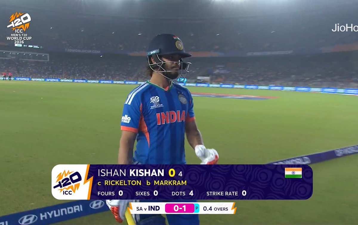 A humble request to the ICC to start India’s scorecard from 0–1 in upcoming matches.

#INDvsSA