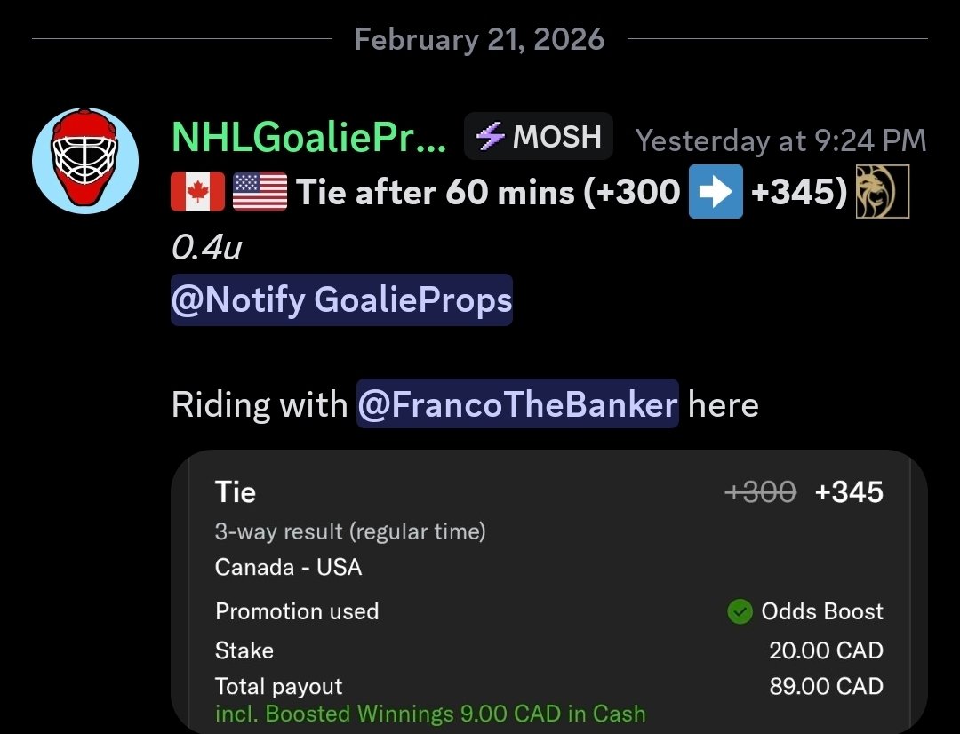 NHLGoalieProps tweet media