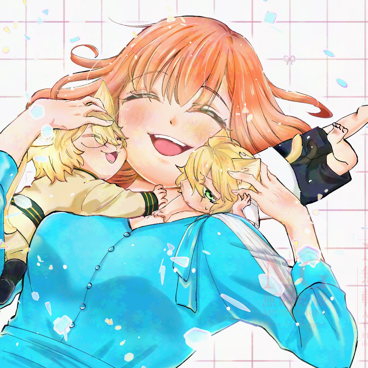 出遅れネコの日！
ネコなっちゃん、ネコさっちゃんと春ちゃん