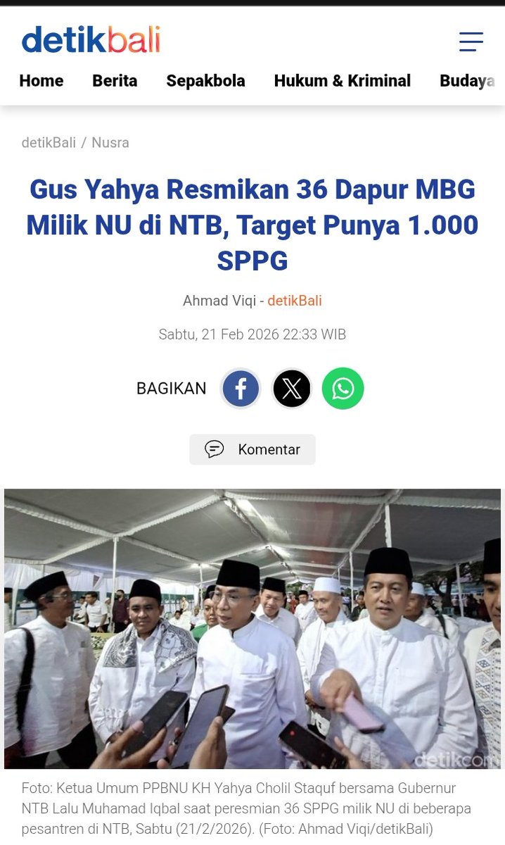 Anjir....Pantasan getol dukung BoP, ternyata  ada dapur MBG dibaliknya. 
Londo ireng selalu tumbuh subur di Jawa sejarah mencatat itu Sejak era kolonialisme
