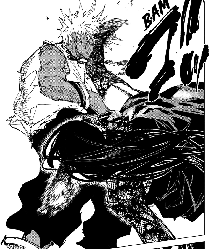 Yo! Osaragi's leg reveal! Nice!!