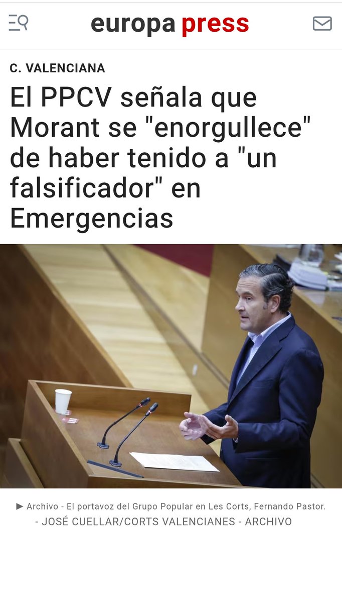 El Sanchismo siempre es un fake! No importa cuando lo leas. 
europapress.es/comunitat-vale… vía <a href="/europapress/">Europa Press</a>