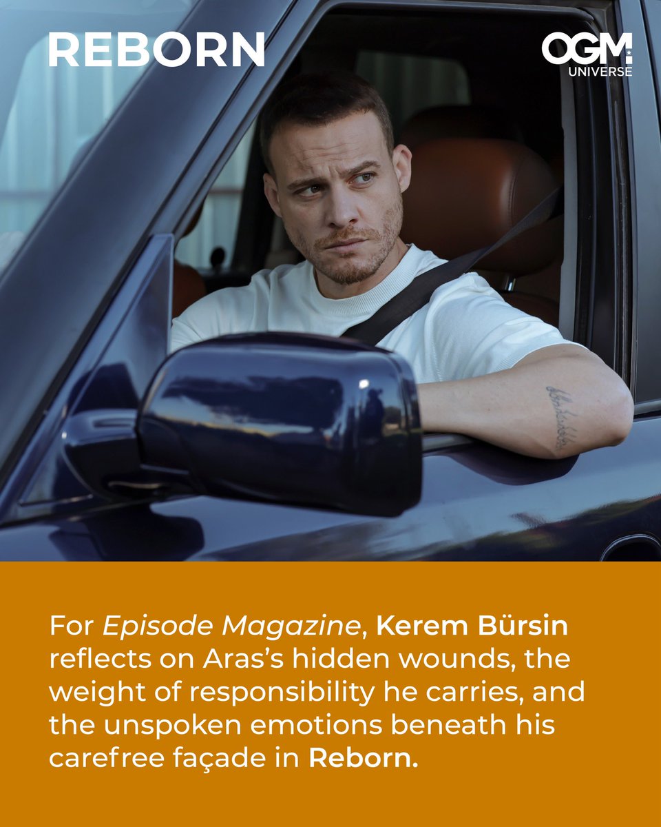 ogm_universe's tweet photo. Some characters don’t reveal themselves easily.⁠

In #Reborn, #KeremBürsin brings Aras to life as a man shaped by guilt, anger, and unspoken pain. 

🔗Read the full interview via @episodedergi:
https://t.co/WU484ucu9O
⁠
 #OGMUNIVERSE #InspiringUniverse https://t.co/oFmXaFnk00