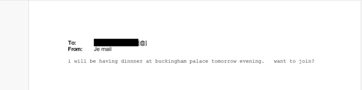 AjoyDharmavaram's tweet photo. #JeffreyEpstein "I will be having Dinner at Buckingham Palace tomorrow evening. want to Join"?
No one can rival the British Royals for their evil nature. For 50 YEARS, Jimmy Savile #OBE #KCSG a man who exceeded Epstein in his criminality towards children, remained their guest. https://t.co/Hrpd1UULsz