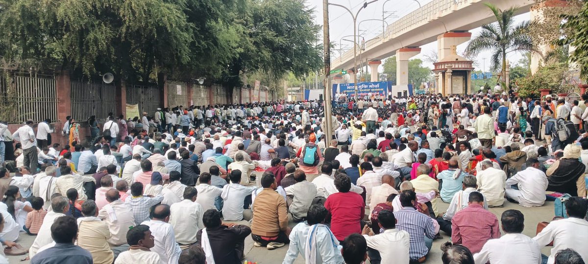 #संघ_मुख्यालय_पर_महामोर्चा