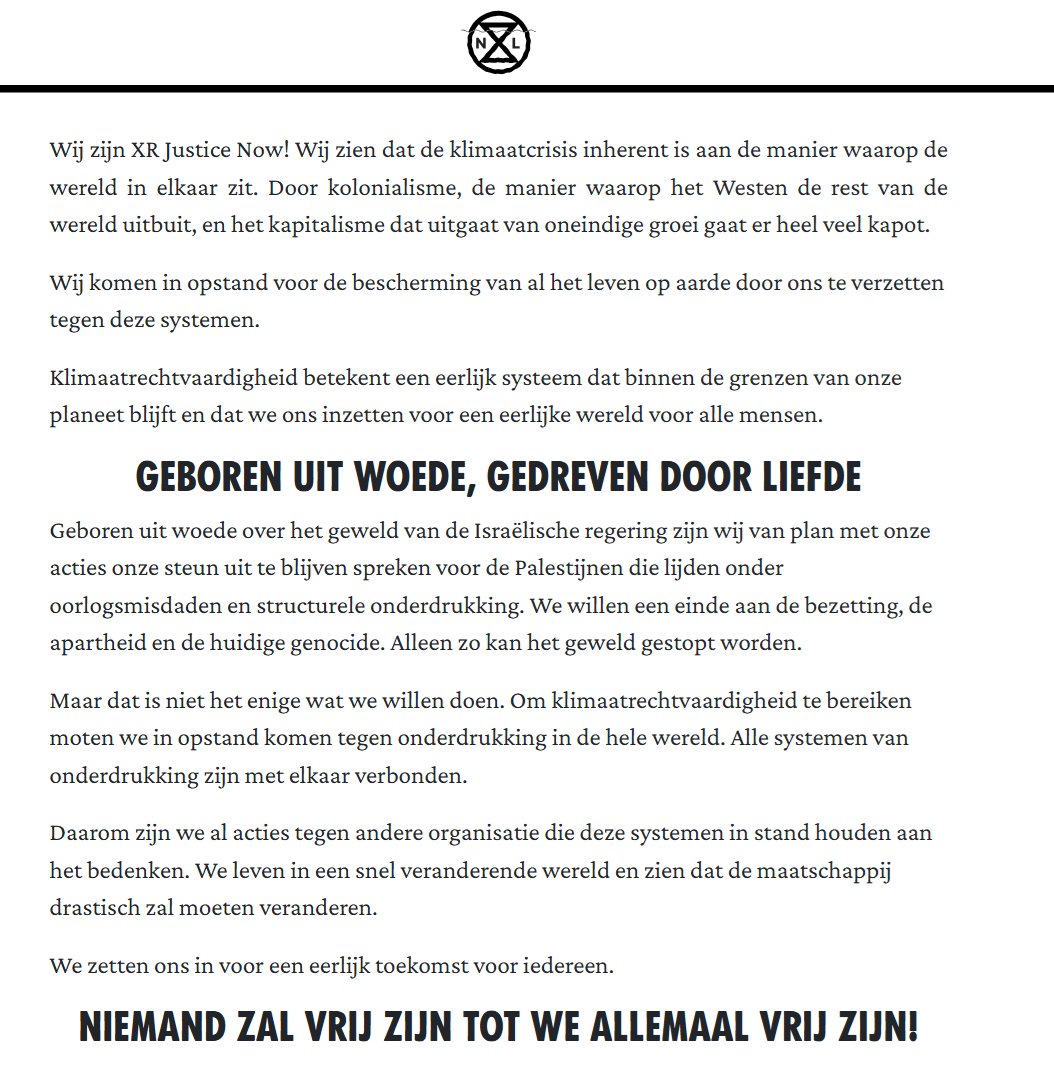 eenblikopdenos's tweet photo. Hieronder een screenshot van de website van Extinction Rebellion. 2/5 #intersectionaliteit https://t.co/wuc1lOorPl