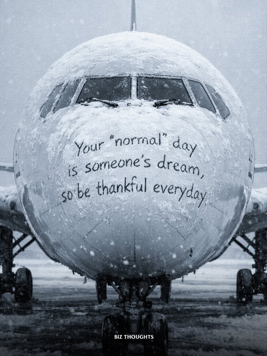 WisdomStoics's tweet image. Your normal day is someone's dream.