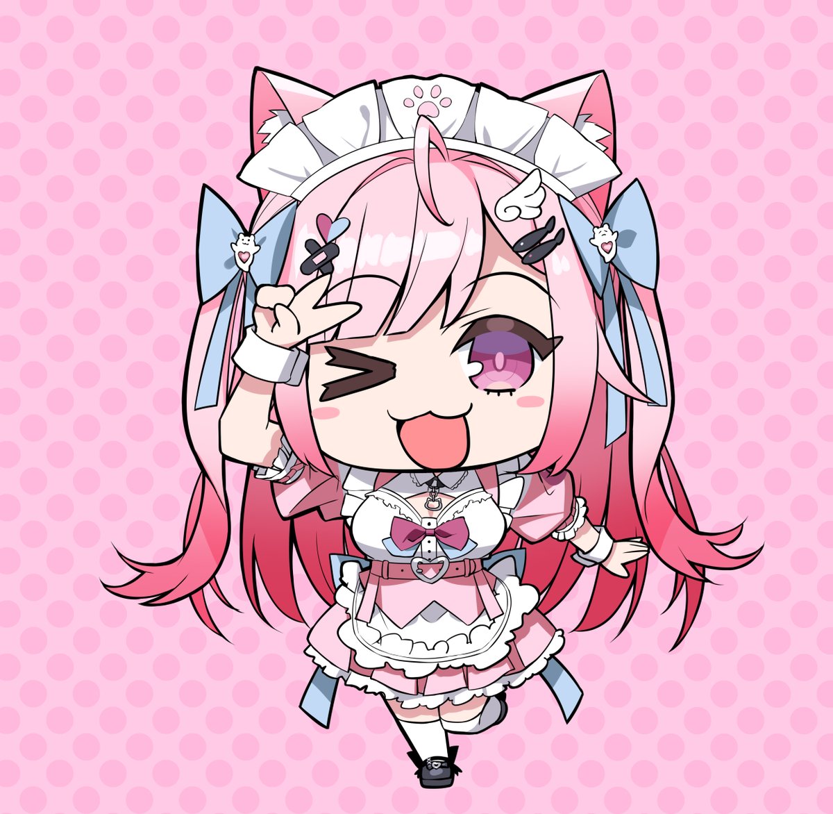 まーた首寝違えて猫の日イラスト新規で用意できなかったので再掲で失礼 