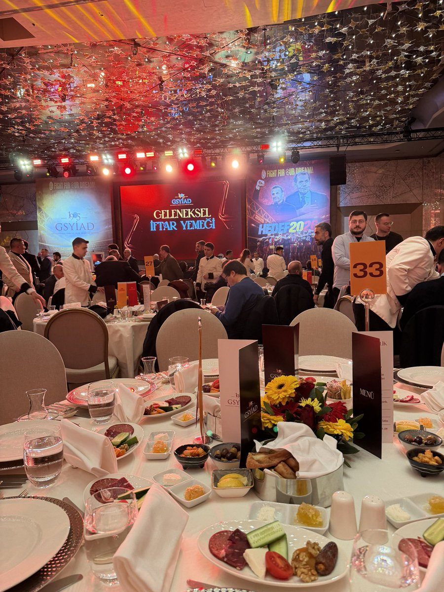 berkayiloglu's tweet photo. 2026 Geleneksel GSYİAD İftar Yemeği #Gsyiad https://t.co/ux0ePkcaUb