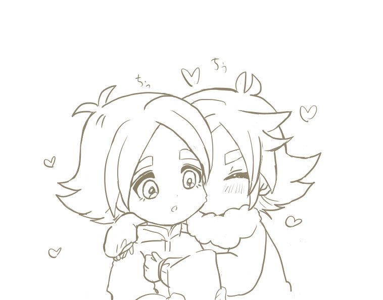 アツヤお誕生日おめでとう〜🥳💕
四捨五入したらギリ2/22だからセーフだろ！！祝ってるぞ！アツヤ！！
落書きしかないけど、アツヤが本当に欲しいものはこれでしょうよ
