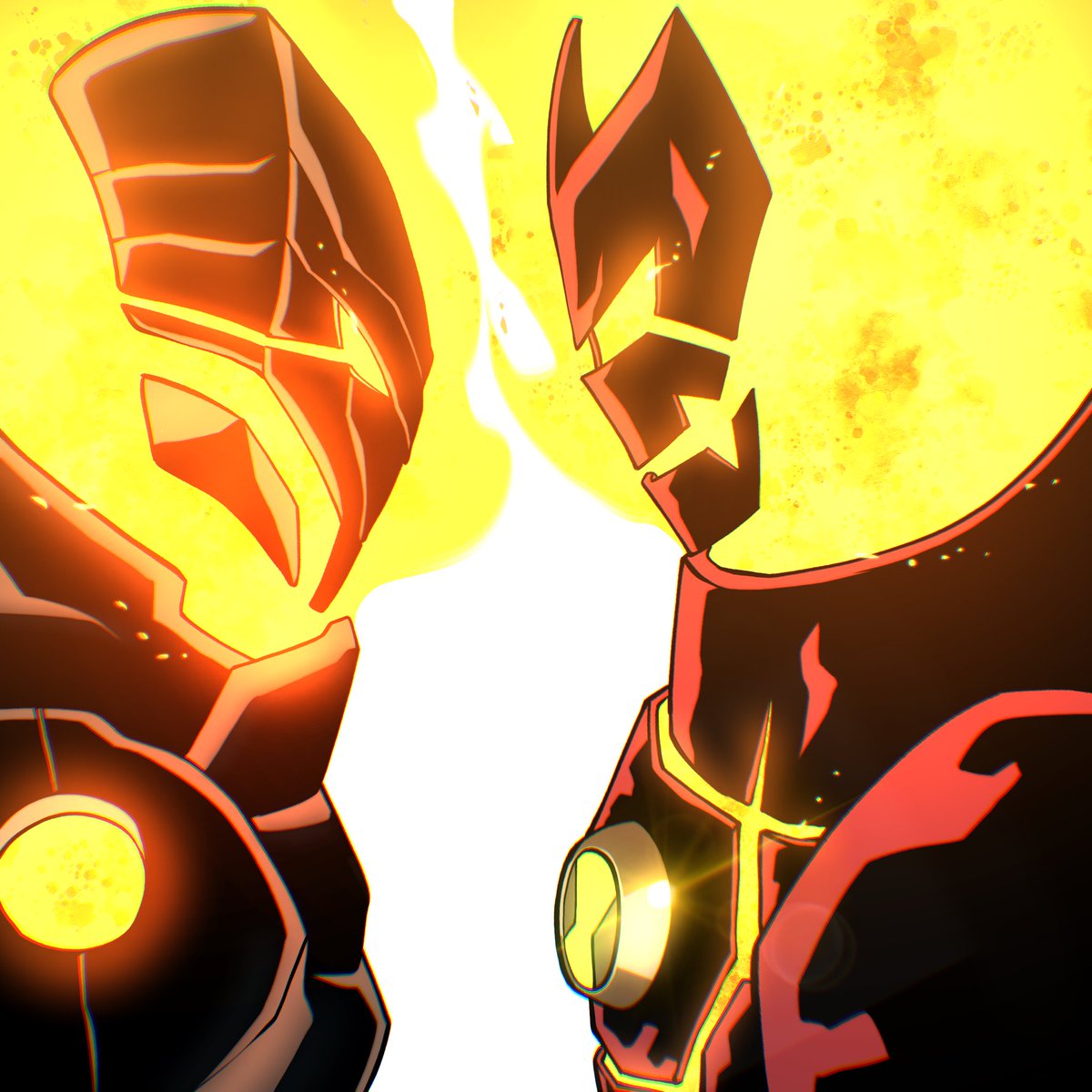 Duckz_art's tweet image. Heatblast 
#ben10 #Fanart