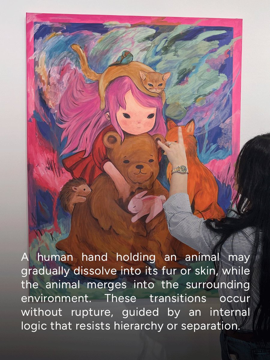 fora_artspace's tweet photo. We’re pleased to announce the representation of Dubai-based Iranian artist Sahar Ghavami.

Working across painting and drawing, she creates immersive, dream-like narratives exploring memory, protection, and coexistence.

More: https://t.co/bZUjyxQHU6 https://t.co/NRJTk7wiHJ